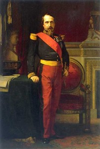 FLANDRIN Hippolyte (1809-1864), Napoleon III, empereur des Français (1808-1873). Huile sur toile 1861. Versailles ; musée national des châteaux de Versailles et de Trianon.
