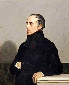 Paul DELAROCHE, Portrait de François Guizot, huile sur toile, 1837, Copenhague, Ny Carlsberg Glyptotek.