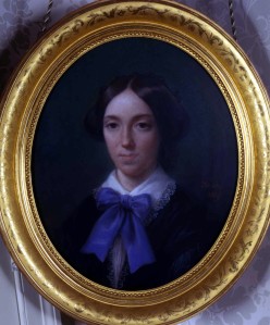 Adélaïde-Rosalie comtesse MOLLIEN (1784-1878), Portrait de Pauline Guizot-de Witt. Pastel, 1857. Collection particulière. Cliché François Louchet.