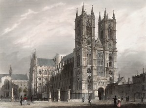 Abbaye de Westminster 1841