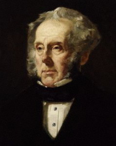 Francis CRUIKSHANK (1848-1881). Portrait de Henry John Temple, 3rd Viscount Palmerston, 1855. Huile sur toile. © National Portrait Gallery, London