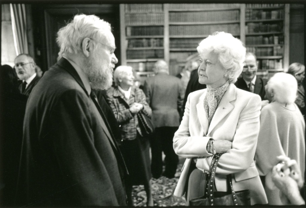 Jean Lebel et Anne d'Ornano. Prix Guizot-Calvados 2008. Photo François Louchet.