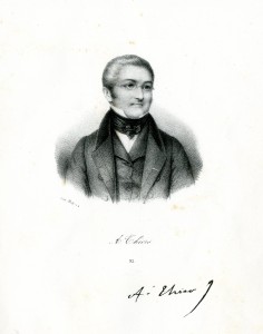 DELPAR. Adolphe THIERS (1797-1877). Lithographie.