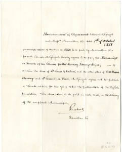 Memorandum of agreement, Mac Millan