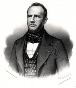 VALENTIN d'Y. H. Portrait d'Hipollyte Royer-Collard, 1840. Lithographie. Extrait du panthéon des illustrations françaises au 19e siècle publié sous la direction de Victor FROND, Paris, Abel PILON ed.