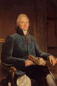 François Baron GERARD (1770-1837), Portrait of CHARLES-MAURICE, DUC DE TALLEYRAND-PERIGORD, PRINCE DE BENEVENT (1754-1838). Oil on canvas, 1st quarter 19th century. Versailles; Musée national des châteaux de Versailles et de Trianon.