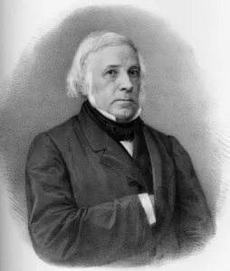 VALENTIN by Y. H. Portrait of Victor Cousin, 1840. Lithograph. Extract from the panthéon des illustrations françaises au 19e siècle published under the direction of Victor FROND, Paris, Abel PILON ed.
