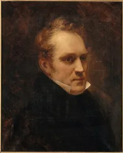 Ary SCHEFFER (1795,1858). Portrait of AIMABLE-GUILLAUME-PROSPERE BRUGIERE, BARON DE BARANTE (1782-1866), 2nd quarter of the 19th century. Oil on canvas. Versailles; Musée national des châteaux de Versailles et de Trianon.