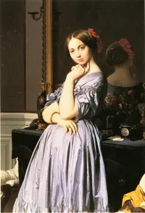 INGRES, The Viscountess of Haussonville, oil on canvas, New York, The Frick Collection.