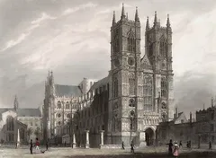 Westminster Abbey 1841