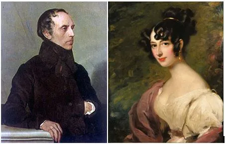 Portrait de guizot et sa fille