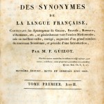 Nouveau dictionnaire universel des synonymes de la langue française